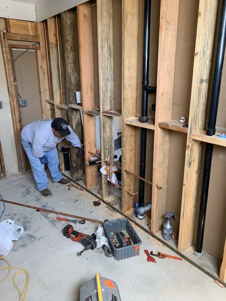 Commercial rough-in plumbing for Commercial Plumbing in Philadelphia